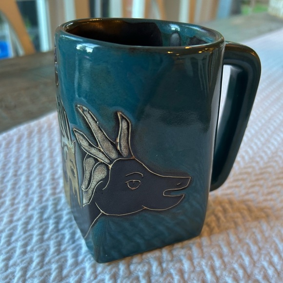 MARA STONEWARE COLLECTION - One 10 Ounce Mug Coffee Wild Horses Design - Picture 16 of 16